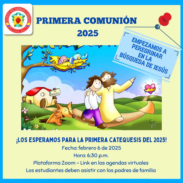 Catequesis primera comunion 2025