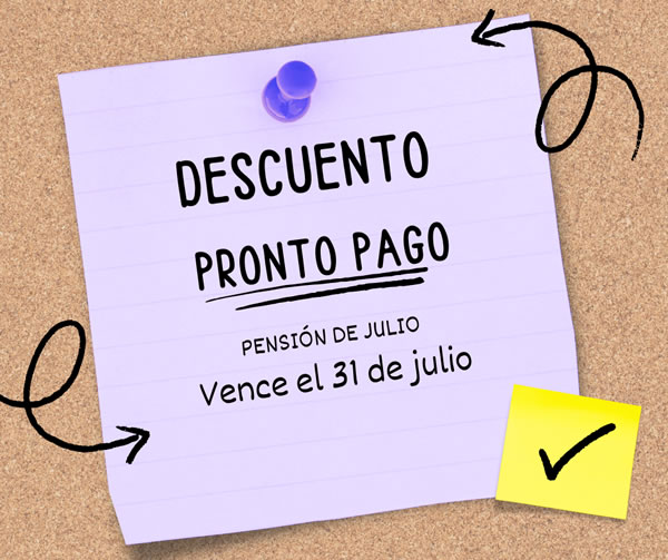 DescuentoProntoPago Julio
