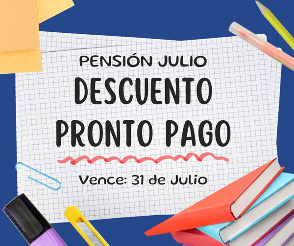 Descuento ProntoPago Julio