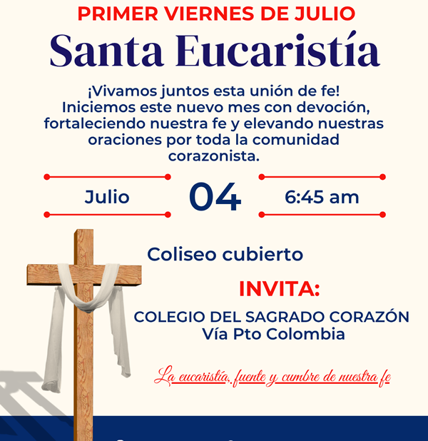 Eucaristía Julio 2025
